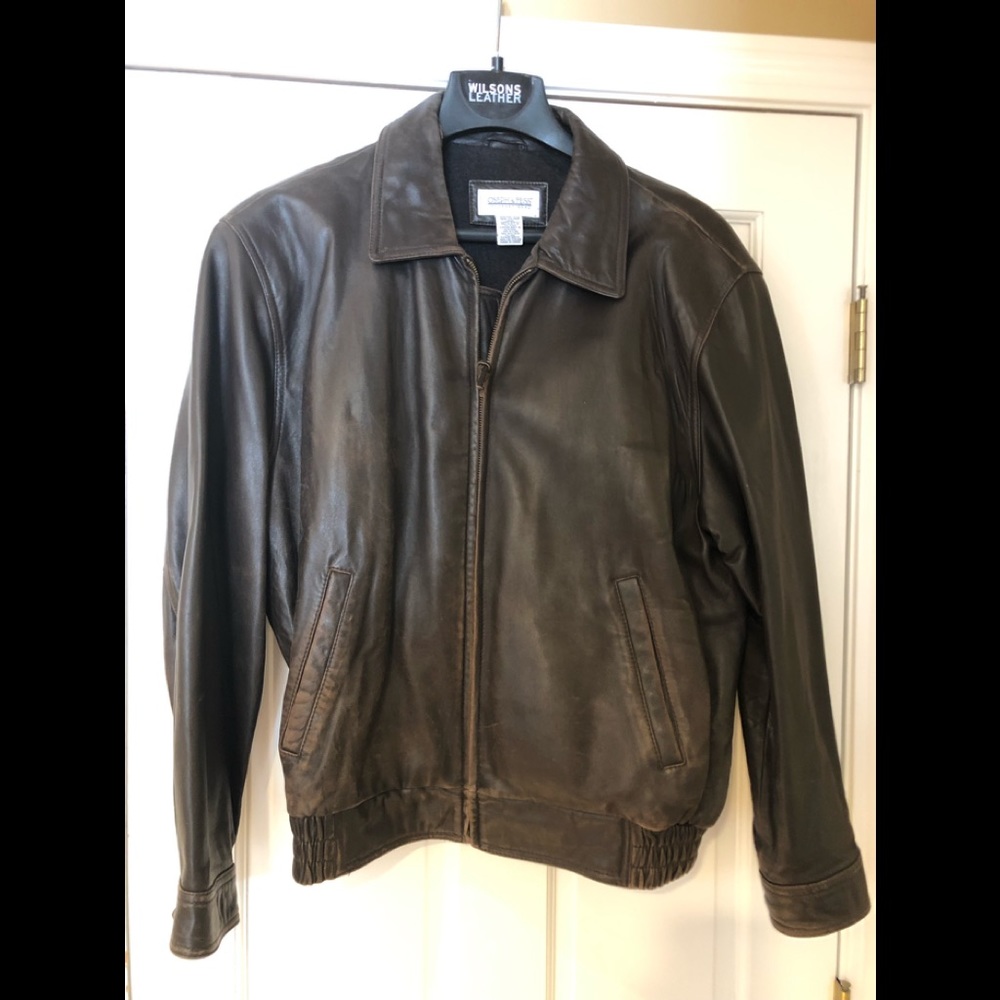 Men’s lamb leather jacket